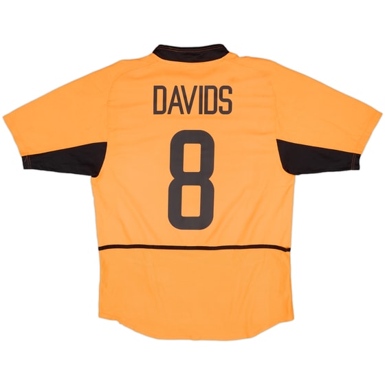 2002-04 Netherlands Home Shirt Davids #8 - 5/10 - (L)