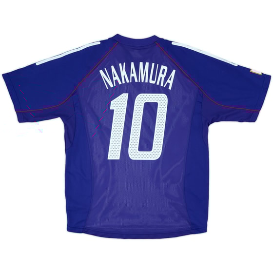 2002-04 Japan Player Issue Home Shirt Nakamura #10 - 6/10 - (L)