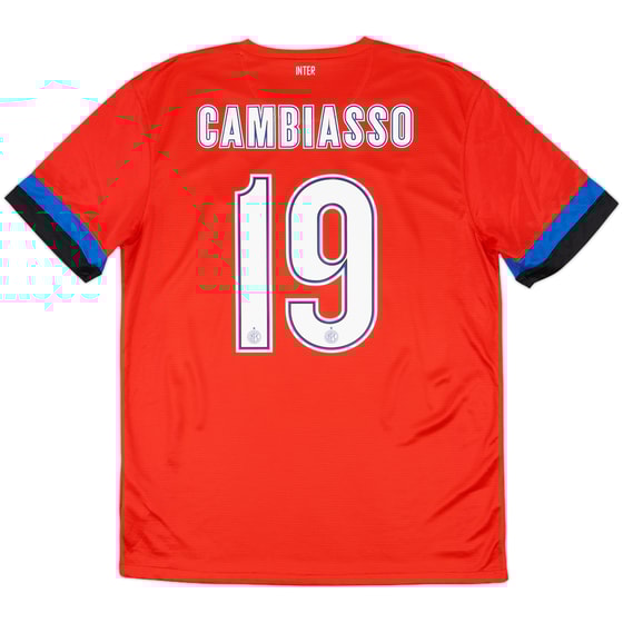 2012-13 Inter Milan Away Shirt Cambiasso #19 - 5/10 - (L)