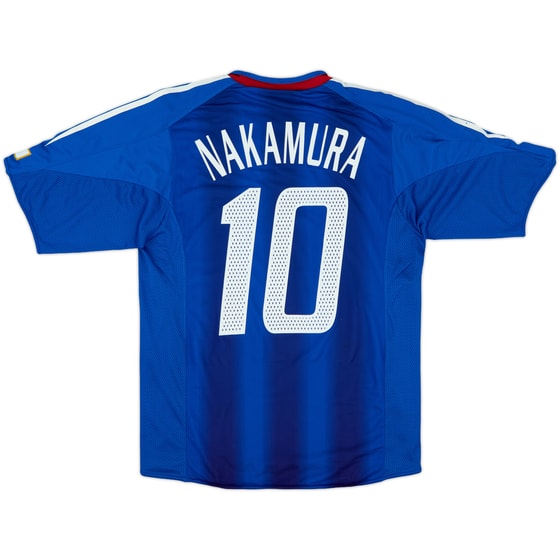 2004-06 Japan Player Issue Home Shirt Nakamura #10 - 8/10 - (M)