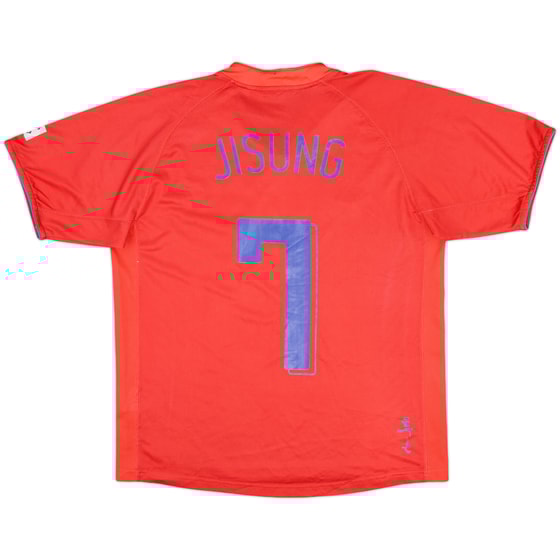 2006-08 South Korea Home Shirt Jisung #7 - 5/10 - (M)