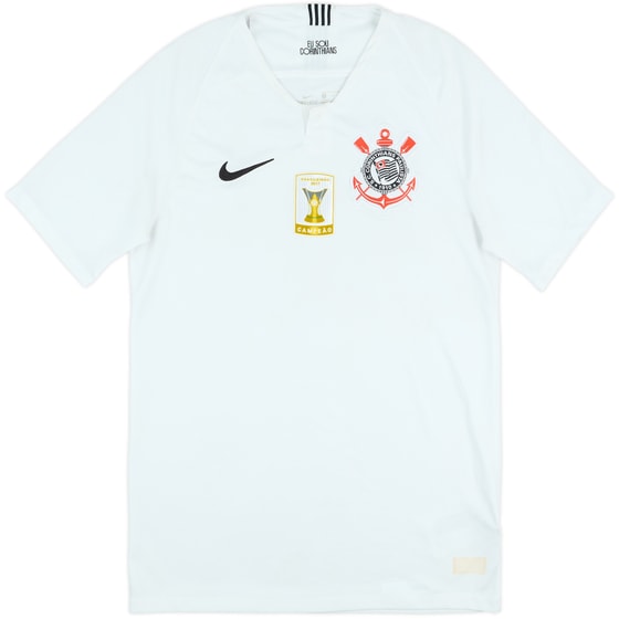2018 Corinthians Home Shirt - 6/10 - (S)