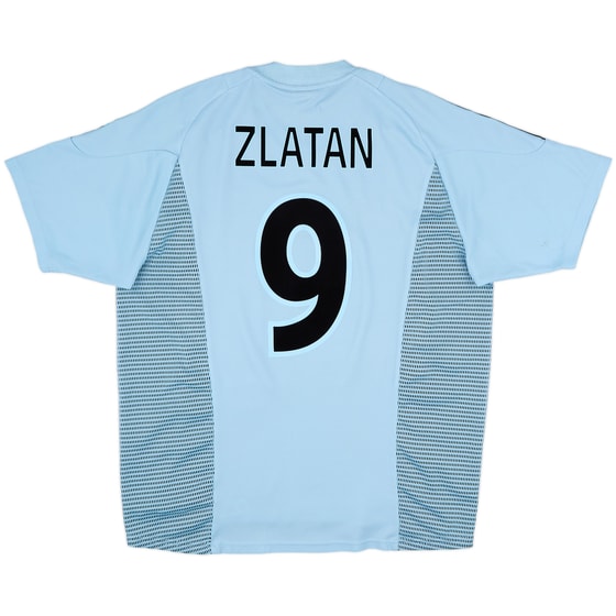 2002-03 Ajax Away Shirt Zlatan #9 - 8/10 - (L)