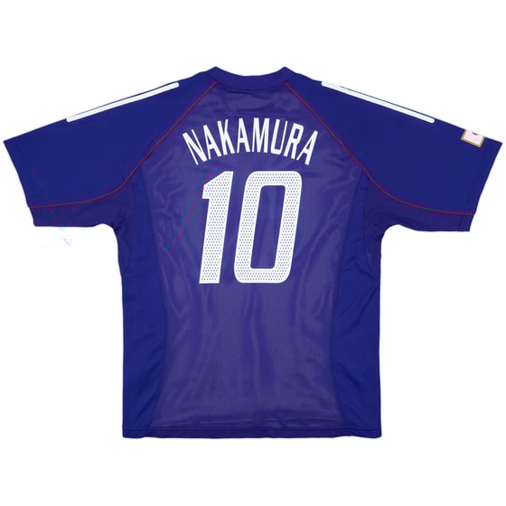 2002-04 Japan Player Issue Home Shirt Nakamura #10 - 8/10 - (XL)