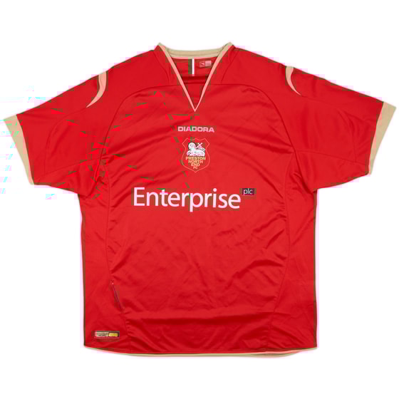 2007-08 Preston Away Shirt - 8/10 - (XXL)