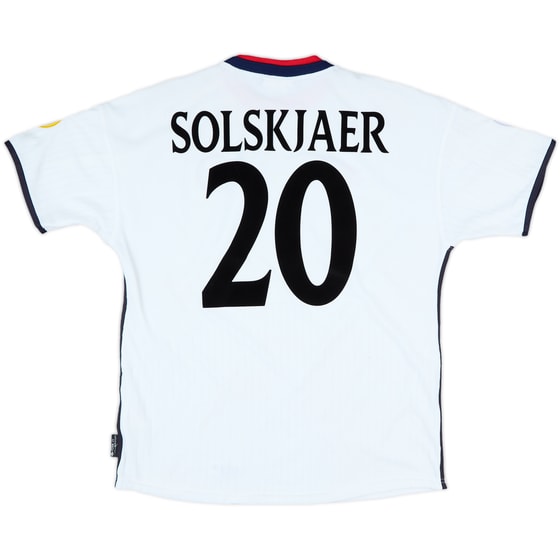 2000-02 Norway Away Shirt Solskjaer #20 - 5/10 - (L)