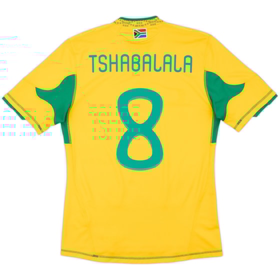 2009-11 South Africa Home Shirt Tshabalala #8 - 8/10 - (M)