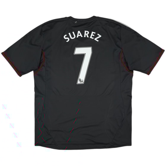 2011-12 Liverpool Away Shirt Suarez #7 - 6/10 - (XXL)