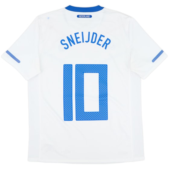 2010-11 Netherlands Away Shirt Sneijder #10 - 7/10 - (M)