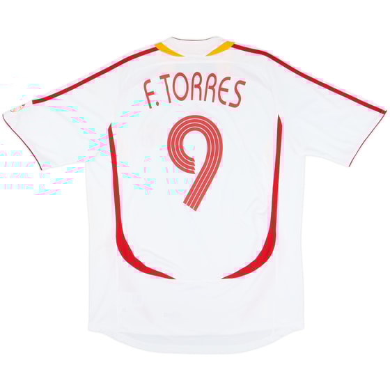 2006-08 Spain Away Shirt F.Torres #9 - 9/10 - (L)
