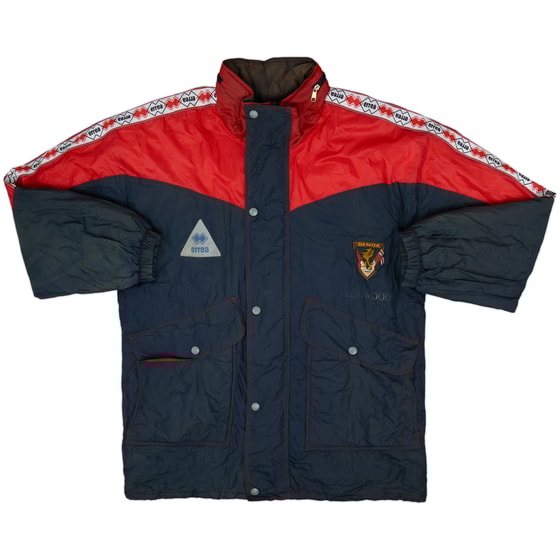 1994-95 Genoa Errea Padded Bench Coat - 5/10 - (M)