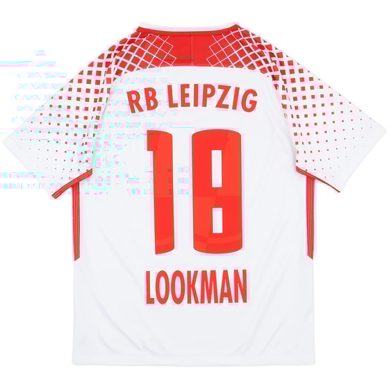 2017-18 RB Leipzig Home Shirt Lookman #18 - 7/10 - (M)