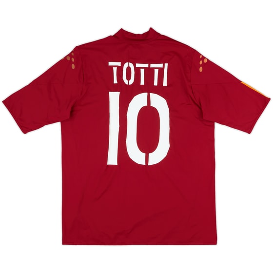 2004-05 Roma Home Shirt Totti #10 - 6/10 - (XL)
