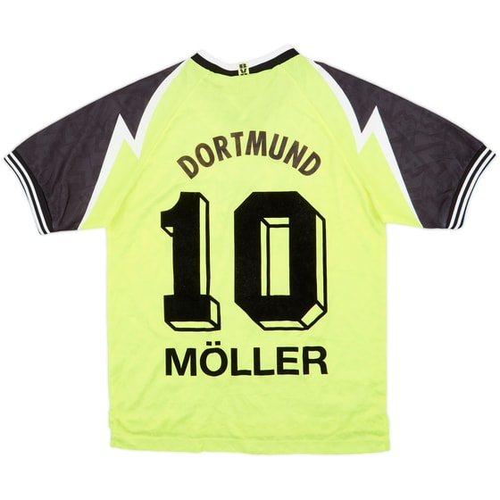 1995-96 Borussia Dortmund Home Shirt Moller #10 - 6/10 - (S)