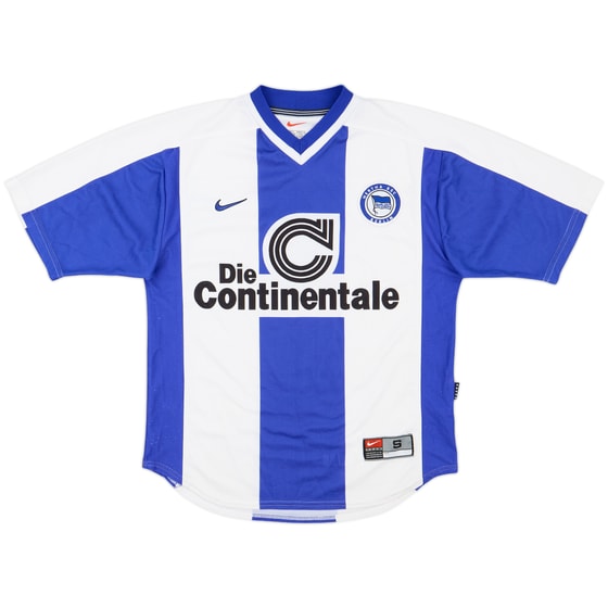 1999-00 Hertha Berlin Home Shirt - 8/10 - (S)