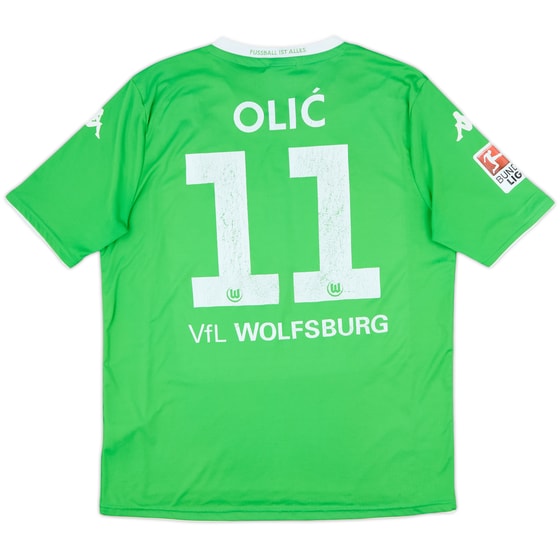 2014-15 Wolfsburg Home Shirt Olic #11 - 5/10 - (XL)