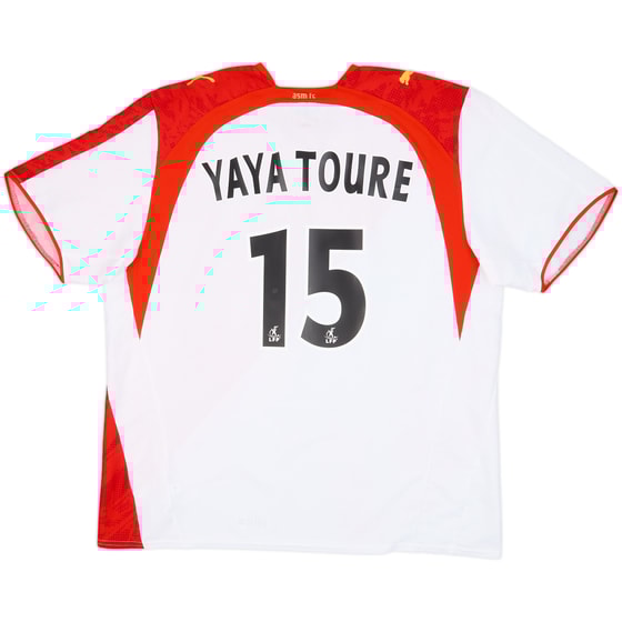 2006-07 Monaco Home Shirt Yaya Toure #15 - 6/10 - (XXL)