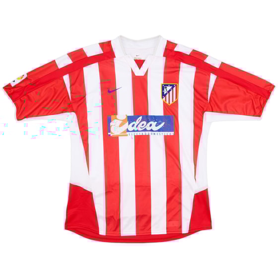 2002-03 Atletico Madrid Home Shirt - 6/10 - (M)