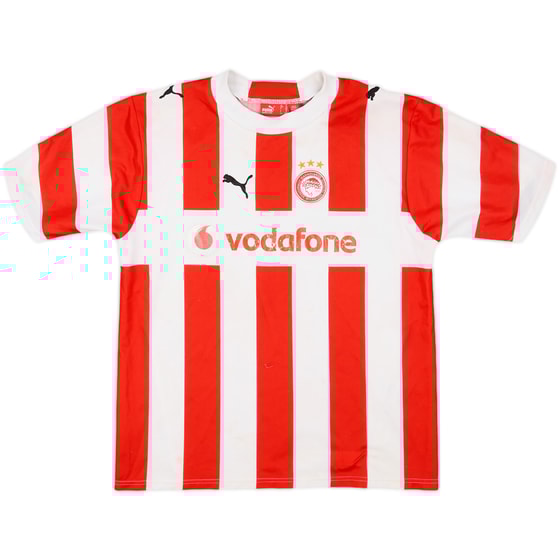 2006-07 Olympiakos Home Shirt - 5/10 - (L.Boys)