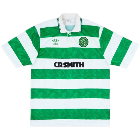 1989-91 Celtic Home Shirt - 5/10 - (L)