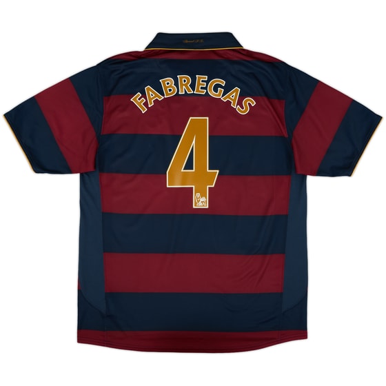 2007-08 Arsenal Third Shirt Fabregas #4 - 9/10 - (L)
