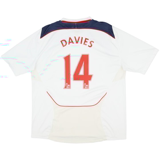 2008-09 Bolton Home Shirt Davies #14 - 8/10 - (XL)