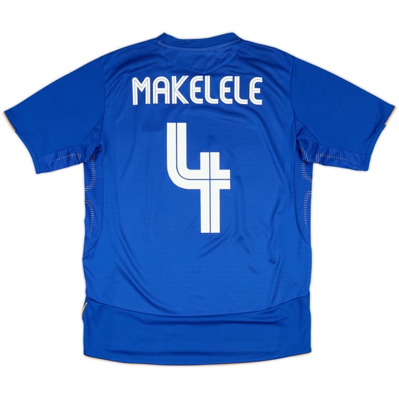 2005-06 Chelsea Centenary Home Shirt Makelele #4 - 9/10 - (L)