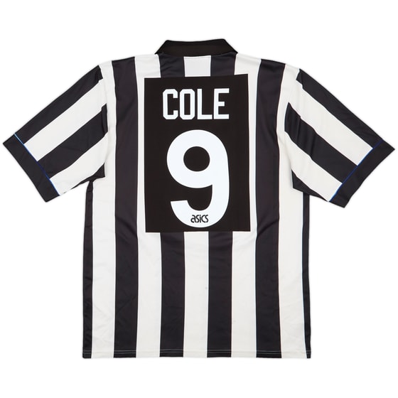 1993-95 Newcastle Home Shirt Cole #9 - 6/10 - (XL)