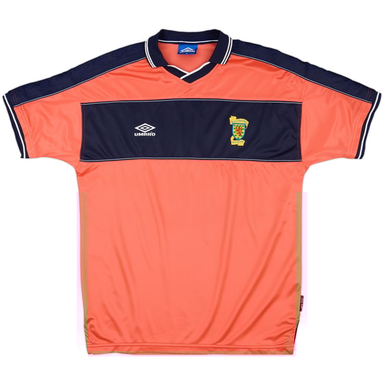 1999-00 Scotland Away Shirt - 9/10 - (XL)