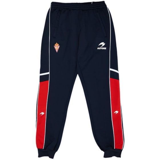 2007-08 Sporting Gijon Astore Track Pants/Bottoms - 9/10 - (S)