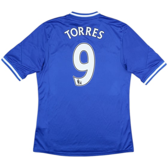 2013-14 Chelsea Home Shirt Torres #9 - 7/10 - (M)