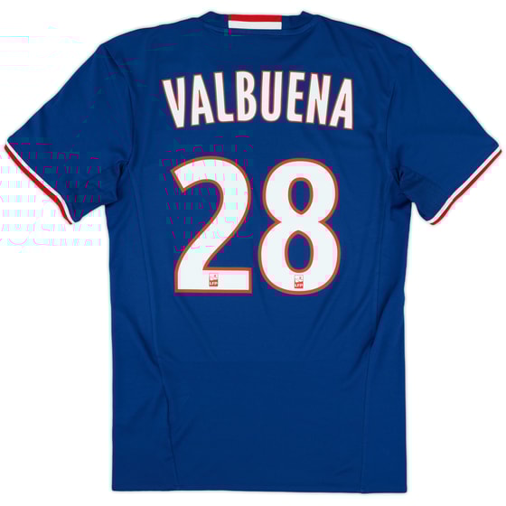 2016-17 Lyon Away Shirt Valbuena #28 - 9/10 - (XS)