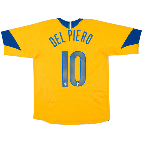 2005-06 Juventus Third Shirt Del Piero #10 - 6/10 - (M)