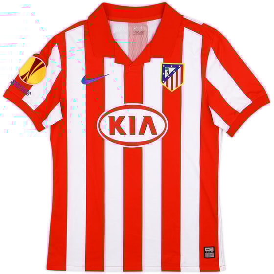 2009-10 Atletico Madrid Player Issue Home Shirt - 7/10 - (S)