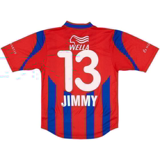 2000-02 FC Basel Home Shirt Jimmy #13 - 7/10 - (XS)