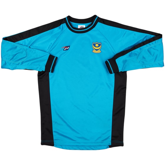 2002-03 Portsmouth GK Shirt - 9/10 - (S)