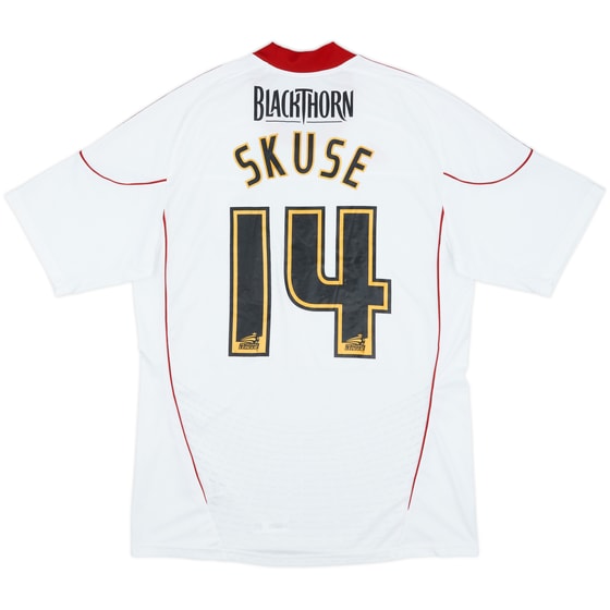 2010-11 Bristol City Away Shirt Skuse #14 - 8/10 - (L)