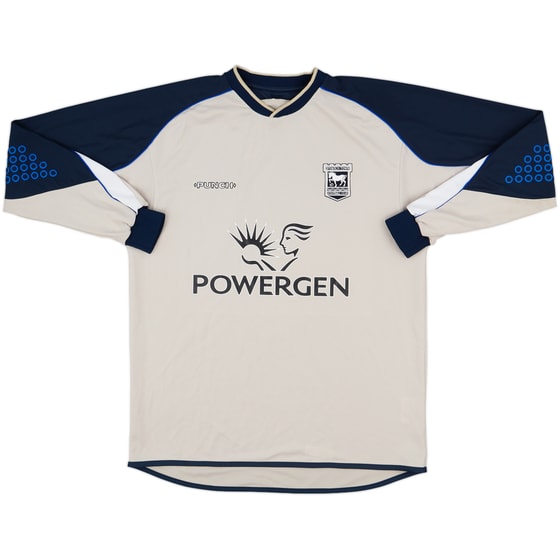 2004-05 Ipswich GK Shirt - 10/10 - (L)