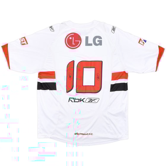 2007-08 Sao Paulo Home Shirt #10 - 6/10 - (L)