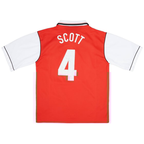 2000-02 Rotherham Home Shirt Scott #4 - 6/10 - (M)