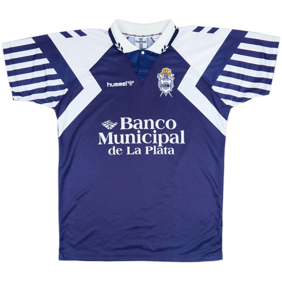 1996-97 Gimnasia y Esgrima La Plata Away Shirt - 9/10 - (L)