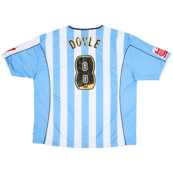 2005-06 Coventry Home Shirt Doyle #8 - 7/10 - (3XL)