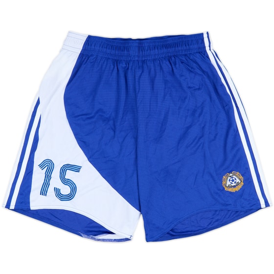 2006-07 Finland Player Issue Home Shorts #15 - 9/10 - (XL)