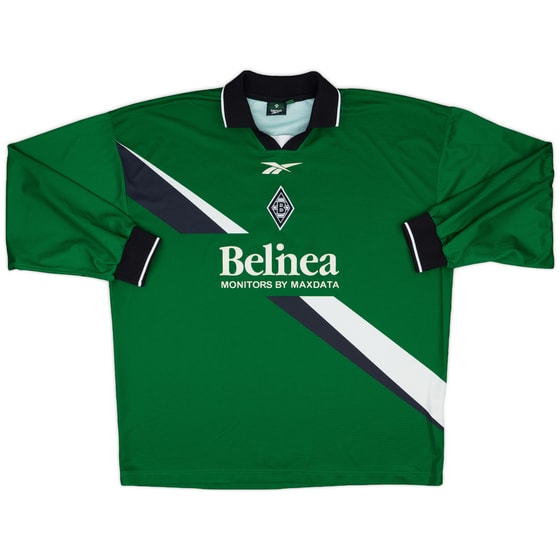 1999-00 Borussia Monchengladbach Match Issue Home L/S Shirt #4