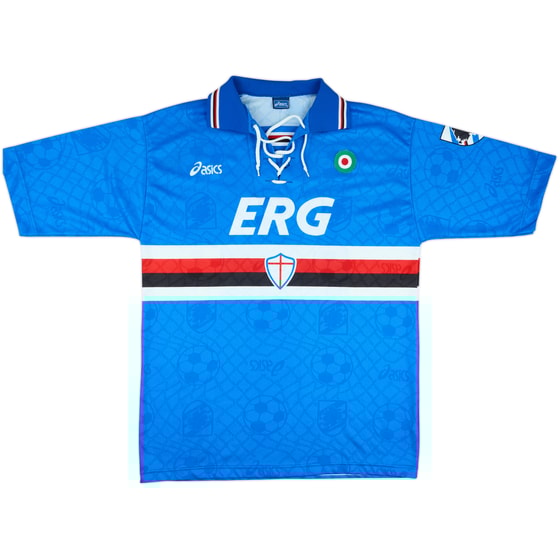 1994-95 Sampdoria Home Shirt #20 - 8/10 - (XXL)