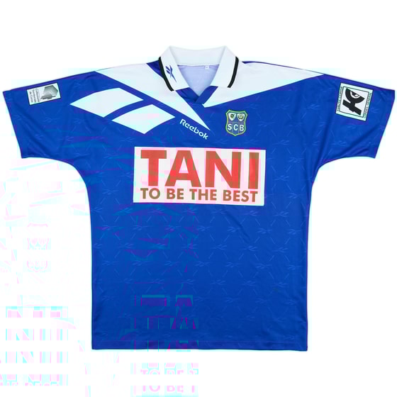 1995-98 Bastia Match Issue Home Shirt #12