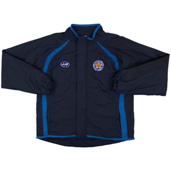 2005-06 Leicester JJB Hooded Track Jacket - 8/10 - (XL.Boys)