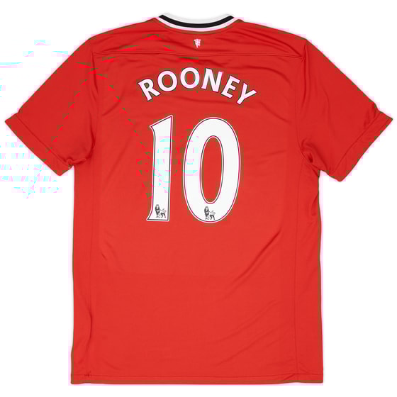 2011-12 Manchester United Home Shirt Rooney #10