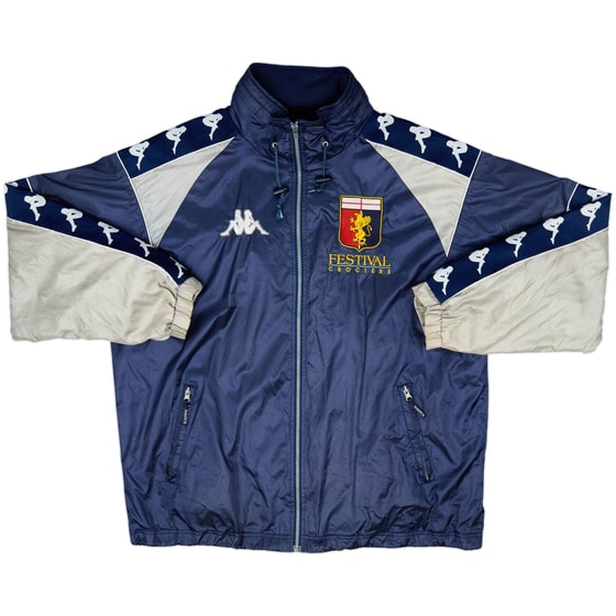 1998-01 Genoa Kappa Hooded Rain Coat - 8/10 - (XL)
