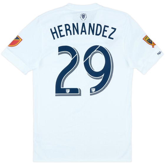 2017 Real Salt Lake Match Issue Away Shirt Hernandez #29